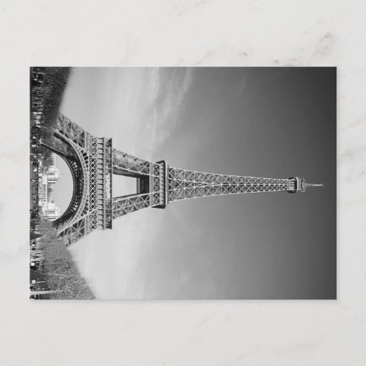 Eiffel Tower Paris Postkarte (Vorderseite)