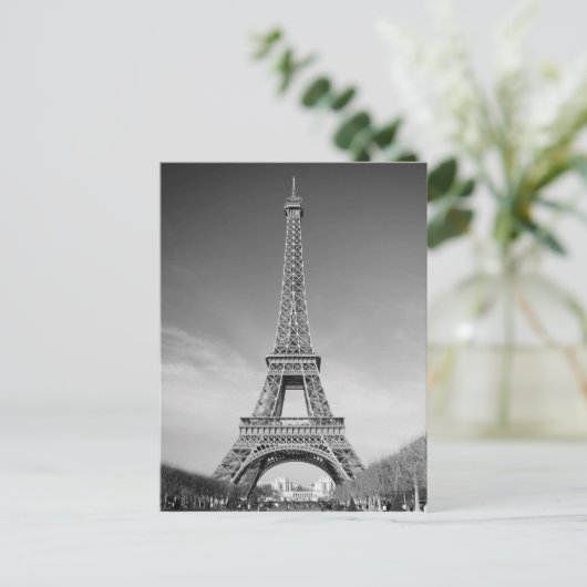 Eiffel Tower Paris Postkarte (Stehend Vorderseite)
