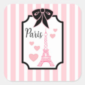 Eiffel Tower Paris Stickers  (Vorderseite)