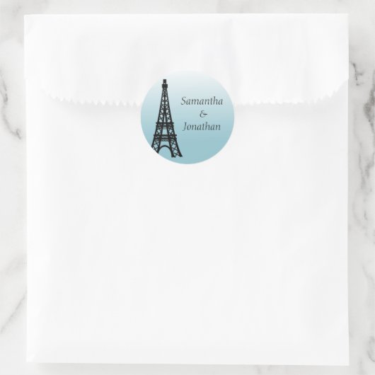 Eiffel Tower Paris Stickers (Tasche)