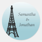 Eiffel Tower Paris Stickers (Vorderseite)