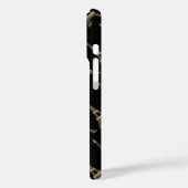 Eiffel Tower Paris Themed Black Case-Mate iPhone Hülle (Rückseite / Links)