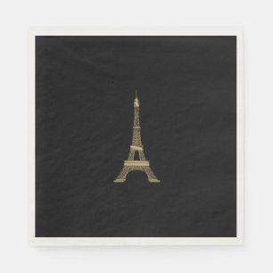 Eiffel Tower Paris Themed Partys Paper Napkins Serviette