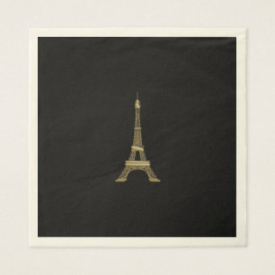 Eiffel Tower Paris Themed Partys Paper Napkins Serviette