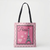 Eiffel Tower Paris Tote Bag Geschenk Tasche (Vorderseite)