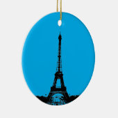 Eiffel Tower Paris Travel Keramik Ornament (Rechts)