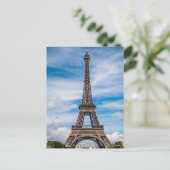 Eiffel Tower Paris Travel Postkarte (Stehend Vorderseite)