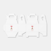 Eiffel Tower Paris Watercolor Geschenkschachtel (Ungefaltet)