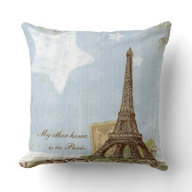 Eiffel Tower Paris Zuhause France French Throw