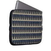 Eiffel Tower Pattern Laptopschutzhülle (Vorne Rechts)
