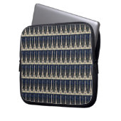 Eiffel Tower Pattern Laptopschutzhülle (Vorderseite Links)