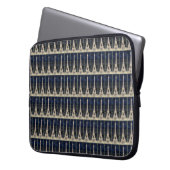Eiffel Tower Pattern Laptopschutzhülle (Vorderseite Links)