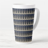 Eiffel Tower Pattern Milchtasse (Rechte Ecke)