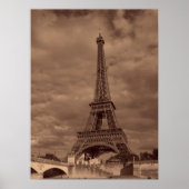Eiffel Tower Picture Poster (Vorne)