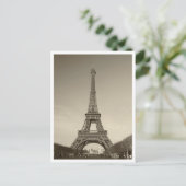 Eiffel Tower Postcard Postkarte (Stehend Vorderseite)