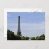 Eiffel Tower Postcard Postkarte (Vorne/Hinten)