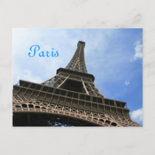 Eiffel Tower Postcard Postkarte
