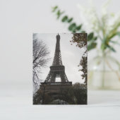 Eiffel Tower Postcard Postkarte (Stehend Vorderseite)