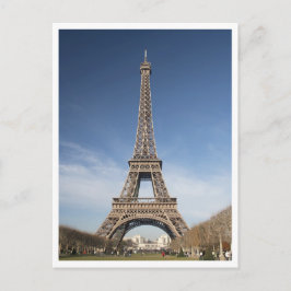 Eiffel Tower Postcard Postkarte