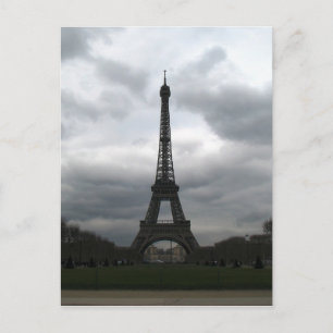 Eiffel Tower Postcard Postkarte