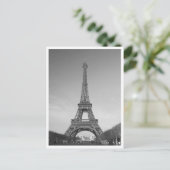 Eiffel Tower Postcard Postkarte (Stehend Vorderseite)