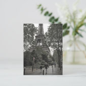 Eiffel Tower Postcard Postkarte (Stehend Vorderseite)
