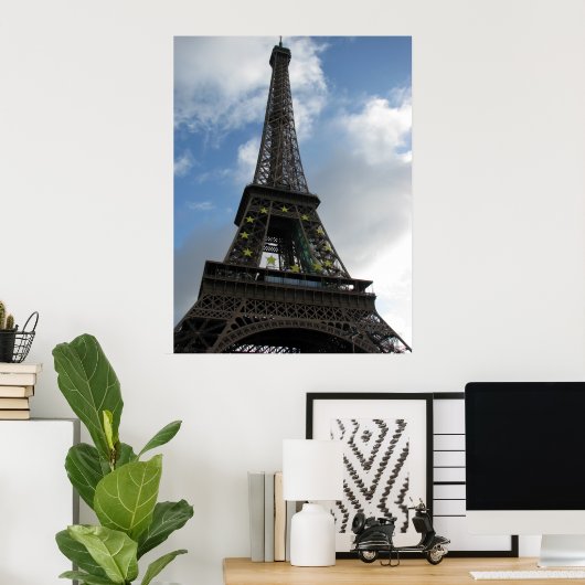 Eiffel Tower Poster (Heimbüro)
