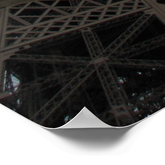 Eiffel Tower Poster (Ecke)