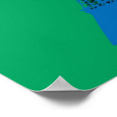 Eiffel Tower Poster (Ecke)