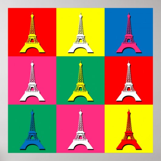 Eiffel Tower Poster (Vorne)