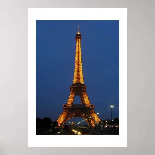 Eiffel Tower Poster (Vorne)