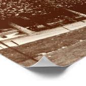 Eiffel Tower Poster (Ecke)