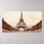 Eiffel Tower Poster (Vorne)