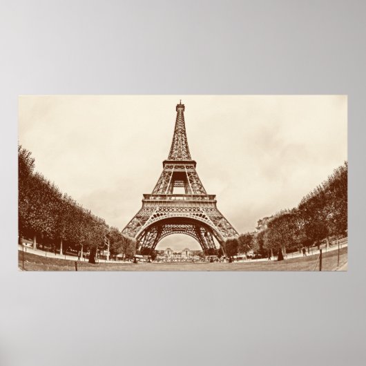 Eiffel Tower Poster (Vorne)