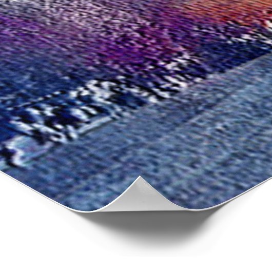 Eiffel Tower Poster (Ecke)