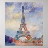 Eiffel Tower Poster (Vorne)
