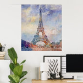 Eiffel Tower Poster (Heimbüro)