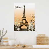 Eiffel Tower Poster (Küche)