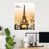 Eiffel Tower Poster (Heimbüro)
