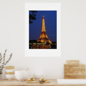 Eiffel Tower Poster (Küche)