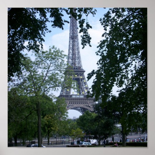 Eiffel Tower Poster (Vorne)