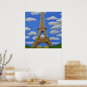 Eiffel Tower Poster (Küche)