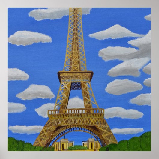 Eiffel Tower Poster (Vorne)