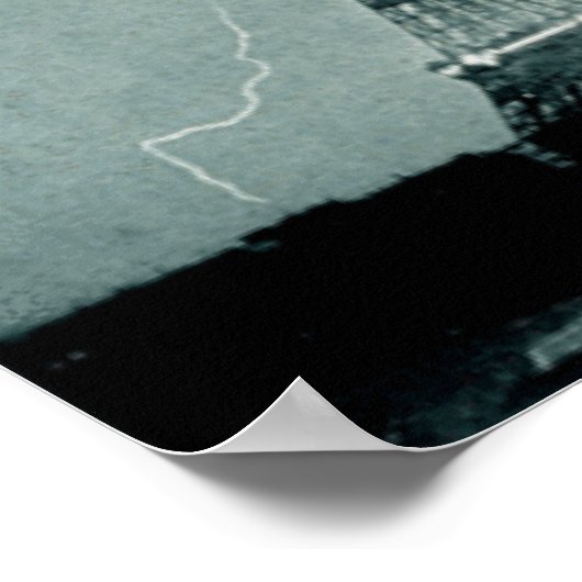 Eiffel Tower Poster (Ecke)