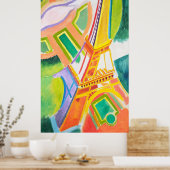 Eiffel Tower Poster (Küche)