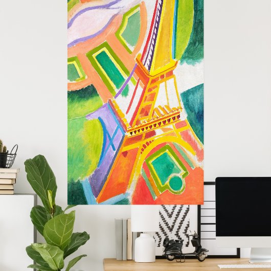 Eiffel Tower Poster (Heimbüro)