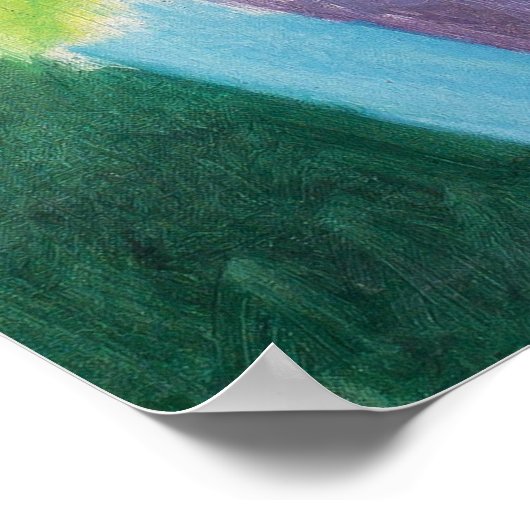 Eiffel Tower Poster (Ecke)