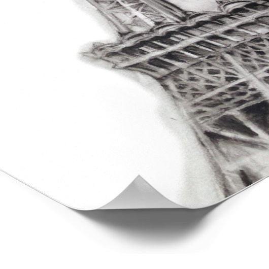 EIFFEL TOWER POSTER (Ecke)