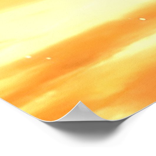 Eiffel Tower Poster (Ecke)