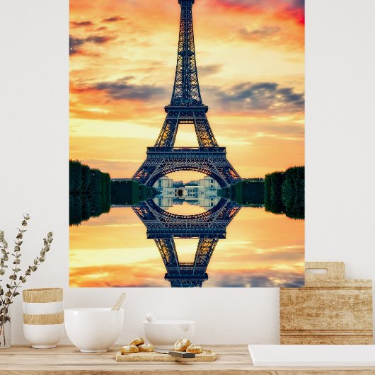 Eiffel Tower Poster (Küche)